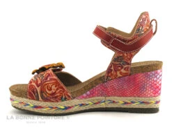 Laura Vita FACYO 06 Rouge - Fleur - Nu-pieds Compense 9 Laura Vita FACYO 06 Rouge - Fleur - Nu-pieds Compense -Magasin De Chaussures cd24607c73b9e66c561f35ea11d5d5ef 2858301 158129