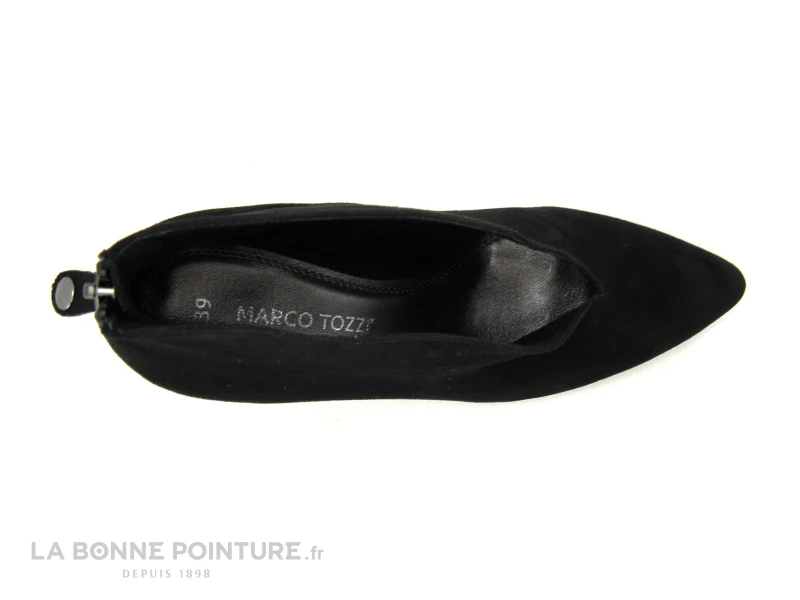 Marco Tozzi 2-25019-27 Black - Escarpin Montant Talon Haut - Zip 6 Marco Tozzi 2-25019-27 Black - Escarpin Montant Talon Haut - Zip – Image 6