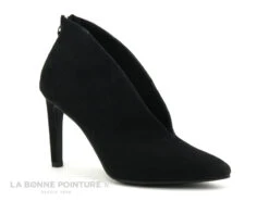 Marco Tozzi 2-25019-27 Black - Escarpin Montant Talon Haut - Zip