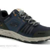 Skechers Escape Plan 51591 Gris Bleu - Mens Sport Casual - Basket