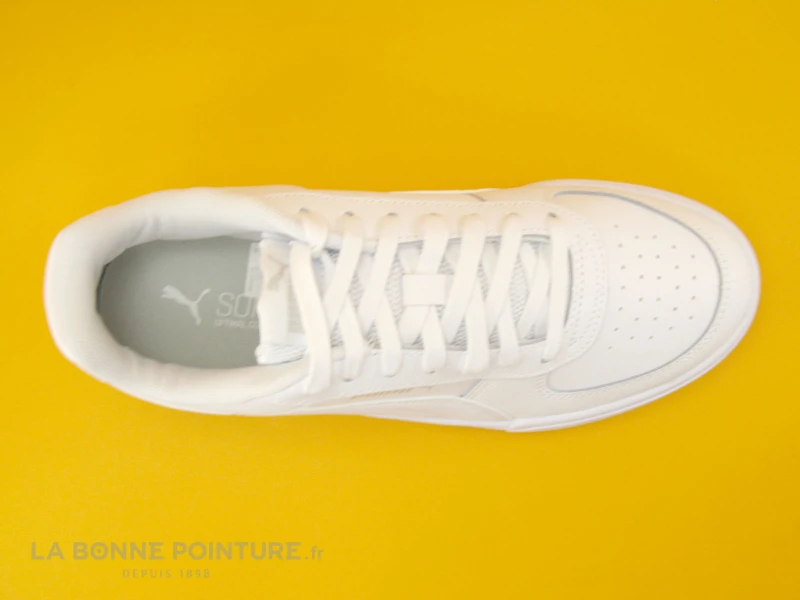 Puma CAVEN Blanc Gris - Basket Basse Homme 6 Puma CAVEN Blanc Gris - Basket Basse Homme – Image 6