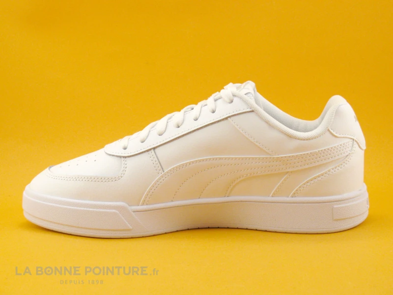 Puma CAVEN Blanc Gris - Basket Basse Homme 3 Puma CAVEN Blanc Gris - Basket Basse Homme – Image 3