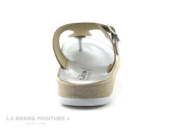 Agora Argento - Tong Femme Reglable Cuir Argent -Magasin De Chaussures cd24607c73b9e66c561f35ea11d5d5ef 3344102 179189