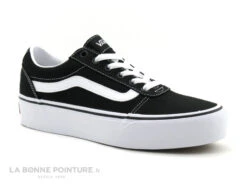 Vans WARD PLATFORM Black White - VN0A3TLC1871 - Basket Plateforme -Magasin De Chaussures cd24607c73b9e66c561f35ea11d5d5ef 3429701 169028