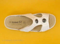 Sweet R MANITAR Blanc Argent - Mule Reglable Femme -Magasin De Chaussures cd24607c73b9e66c561f35ea11d5d5ef img 0063.jpg 171388