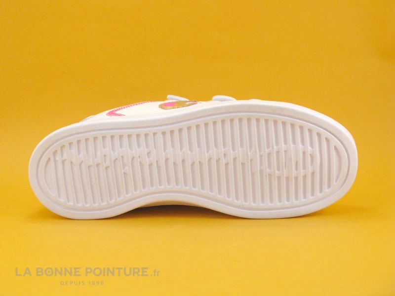 Champion ANGEL G GS Blanc - Sneakers Fille 3 Brides Velcro 7 Champion ANGEL G GS Blanc - Sneakers Fille 3 Brides Velcro – Image 7