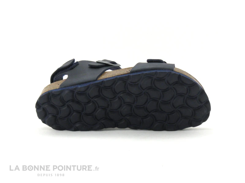 Autenti 6810122 - Bleu Marine - 2 Boucles - Velcro - Sandale GARCON 5 Autenti 6810122 - Bleu Marine - 2 Boucles - Velcro - Sandale GARCON – Image 5