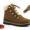 Olang GUFO Marron OC System - Boots Femme Crampons Retractables
