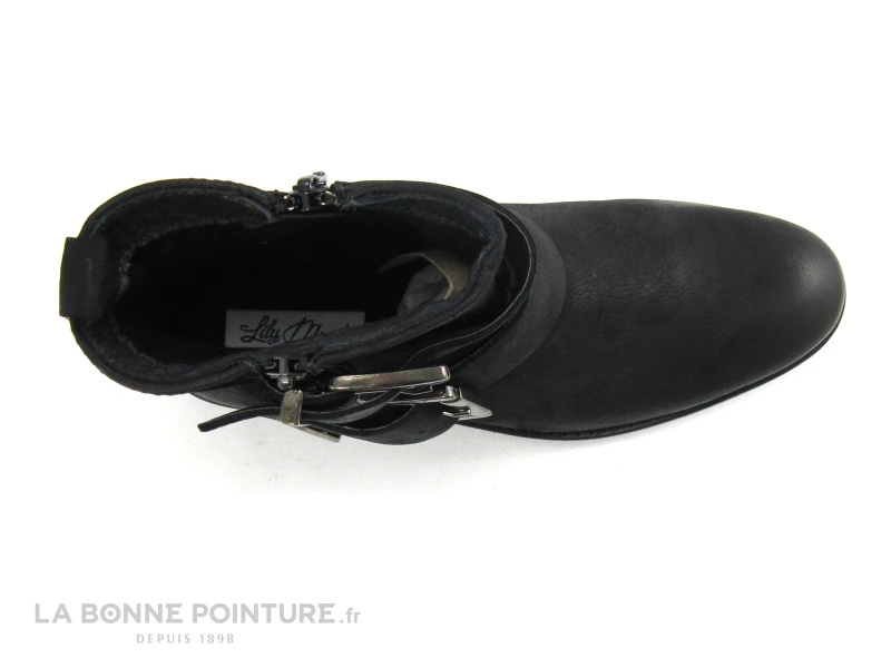 Lily Mood LIMI Noir - 2 Brides Boucles - Bottine Femme 6 Lily Mood LIMI Noir - 2 Brides Boucles - Bottine Femme – Image 6