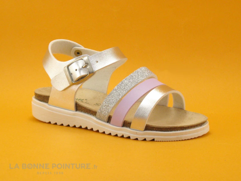 Autenti 6811670 - Gris Metal - Violet - Sandale Mode Fille 1 Autenti 6811670 - Gris Metal - Violet - Sandale Mode Fille