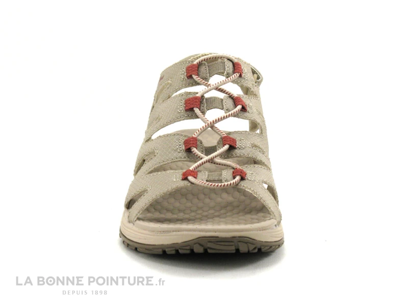 Skechers Lomell Everchanging 163142 - Beige - Sandale Confortable Femme 3 Skechers Lomell Everchanging 163142 - Beige - Sandale Confortable Femme â Image 3