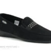Semelflex MARIE CLAUD Noir - Chausson Mocassin Femme