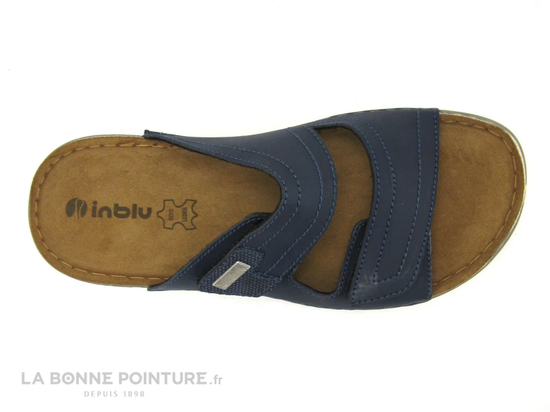 Inblu DT31RY01 Bleu Marine - Brides Velcro - Mule Homme 3 Inblu DT31RY01 Bleu Marine - Brides Velcro - Mule Homme – Image 3