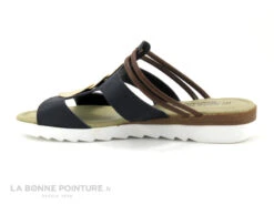 Sun Shadow 272029 Bleu Marine - Marron - Cercles Dores - Mule Femme -Magasin De Chaussures cd24607c73b9e66c561f35ea11d5d5ef img 0599.jpg 160703