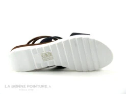 Sun Shadow 272029 Bleu Marine - Marron - Cercles Dores - Mule Femme -Magasin De Chaussures cd24607c73b9e66c561f35ea11d5d5ef img 0600.jpg 160704