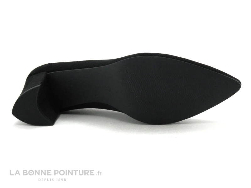 Marco Tozzi 2-22416-34 Black - Escarpin Pointu Noir Velours 7 Marco Tozzi 2-22416-34 Black - Escarpin Pointu Noir Velours – Image 7
