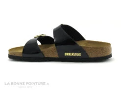 Birkenstock SIDNEY Birko Flor Vernis Noir - Boucle Or - BK1000551- Mule -Magasin De Chaussures cd24607c73b9e66c561f35ea11d5d5ef img 0676.jpg 160792