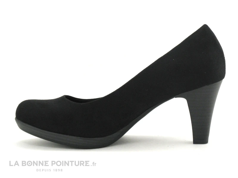 Marco Tozzi 2-22411-34 Noir - Escarpin Talon Haut 3 Marco Tozzi 2-22411-34 Noir - Escarpin Talon Haut â Image 3
