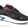 Puma SUPERTEC Black Blue Red - 383052 - Basket Homme