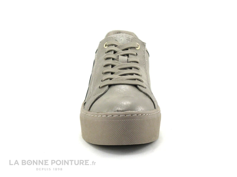 Marco Tozzi 2-23702-29 Taupe Metal - Sneakers Mode Femme 2 Marco Tozzi 2-23702-29 Taupe Metal - Sneakers Mode Femme â Image 2