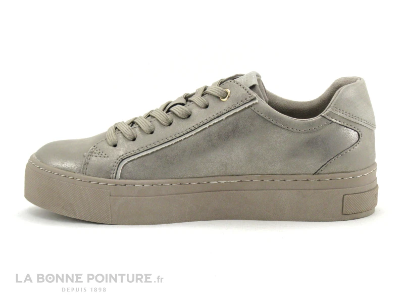 Marco Tozzi 2-23702-29 Taupe Metal - Sneakers Mode Femme 3 Marco Tozzi 2-23702-29 Taupe Metal - Sneakers Mode Femme â Image 3