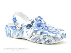 Woz Cheese Bluette - Bleu Blanc - Sabot Fleuri -Magasin De Chaussures cd24607c73b9e66c561f35ea11d5d5ef img 0804.jpg 160944