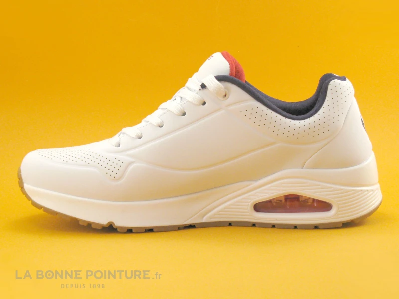 Skechers Uno Stand On Air 52458 - Blanc - Basket H 3 Skechers Uno Stand On Air 52458 - Blanc - Basket H – Image 3
