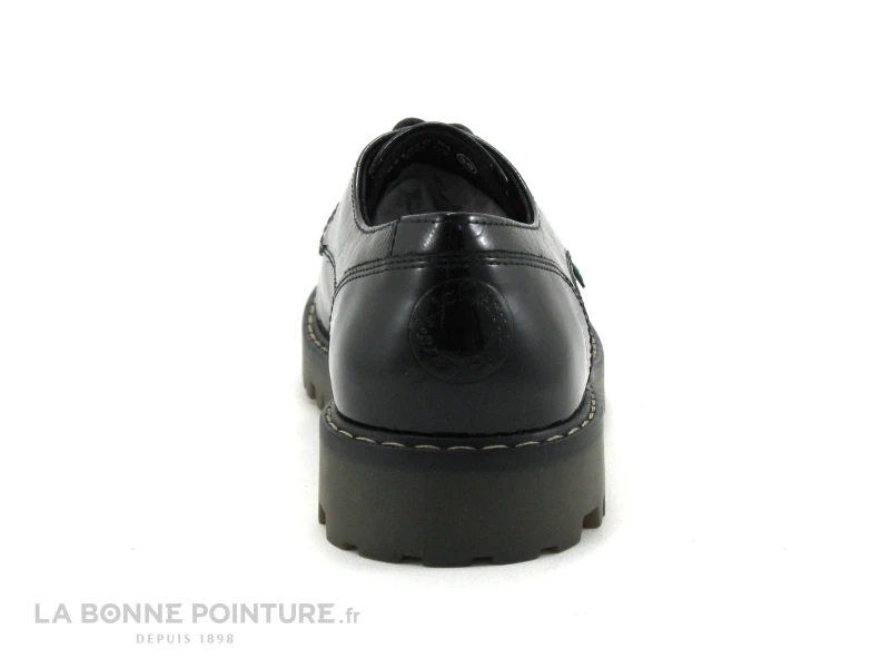Kickers KICK DECKLOW Noir Vernis - 911270 - Chaussure Basse Femme 4 Kickers KICK DECKLOW Noir Vernis - 911270 - Chaussure Basse Femme – Image 4