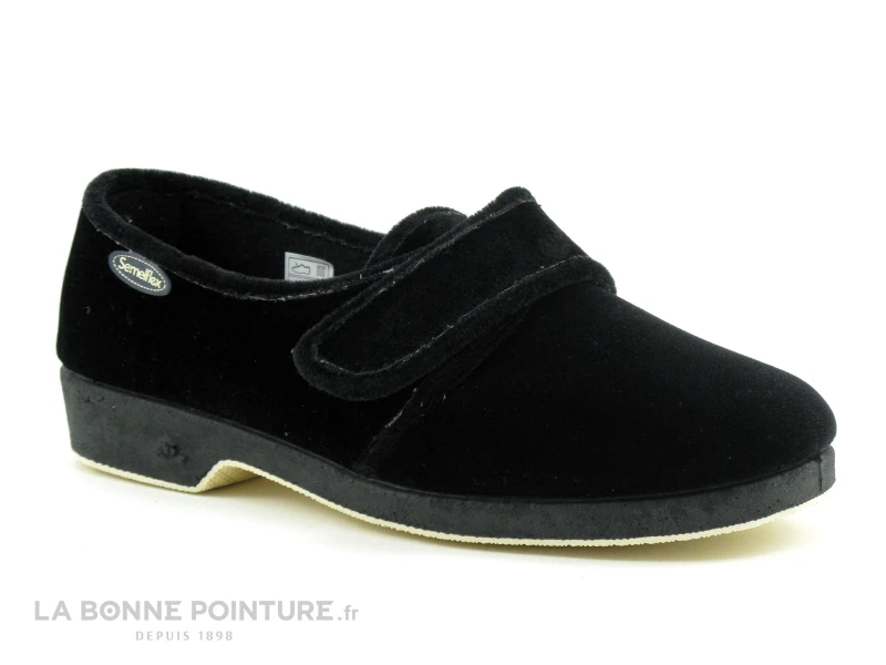 Semelflex Cleo 2 Chausson Noir Velcro 5 Semelflex Cleo 2 Chausson Noir Velcro – Image 5