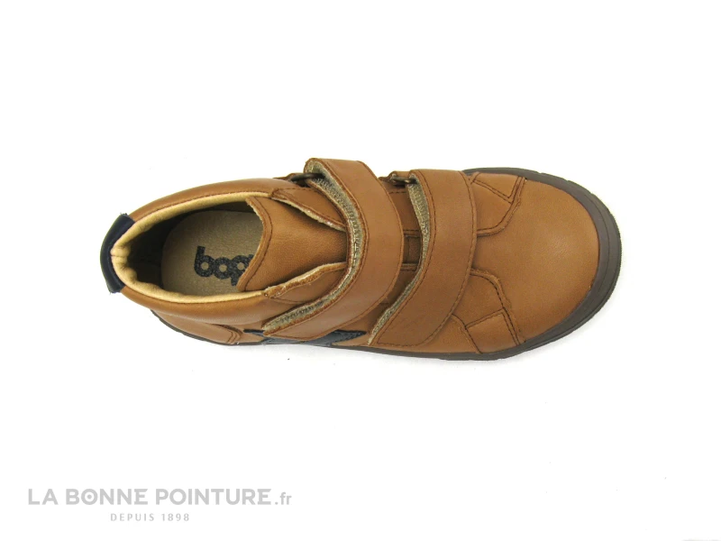 Bopy VAPOVEL Caramel - Boots GARCON - 2 Brides Auto-agrippantes 6 Bopy VAPOVEL Caramel - Boots GARCON - 2 Brides Auto-agrippantes – Image 6