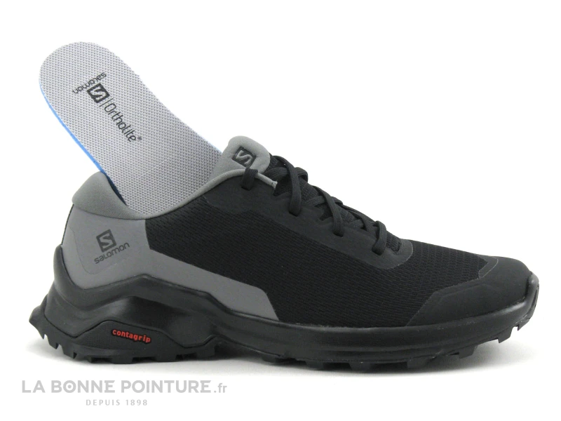 Salomon X REVEAL Noir Gris - Basket Randonnee Homme 5 Salomon X REVEAL Noir Gris - Basket Randonnee Homme – Image 5