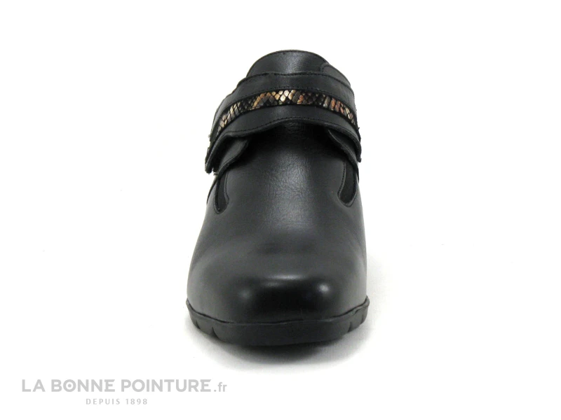 Pedi Girl BILIAN Noir V Feu - Chaussure Montante Femme Avec Scratch 2 Pedi Girl BILIAN Noir V Feu - Chaussure Montante Femme Avec Scratch – Image 2