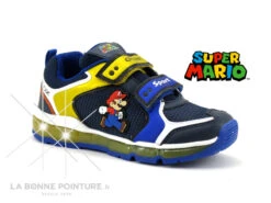 Geox SUPER-MARIO J1644A Android - Royal Yellow - Basket Basse Led