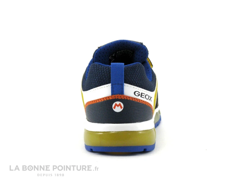 Geox SUPER-MARIO J1644A Android - Royal Yellow - Basket Basse Led 5 Geox SUPER-MARIO J1644A Android - Royal Yellow - Basket Basse Led â Image 5