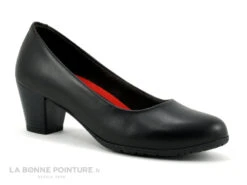 Devant 31 Carla Tortosa 75275 Noir - Escarpin Souple - Talon Moyen