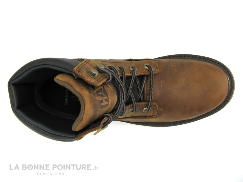 CATerpillar CAT DEPLETE WP Brown - 595550-60B - Boots Homme 6 CATerpillar CAT DEPLETE WP Brown - 595550-60B - Boots Homme – Image 6