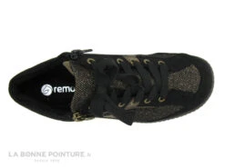 Remonte R1481-03 - Noir - Bronze Antic - Basket Montante Femme 12 Remonte R1481-03 - Noir - Bronze Antic - Basket Montante Femme -Magasin De Chaussures cd24607c73b9e66c561f35ea11d5d5ef img 1444.jpg 173384