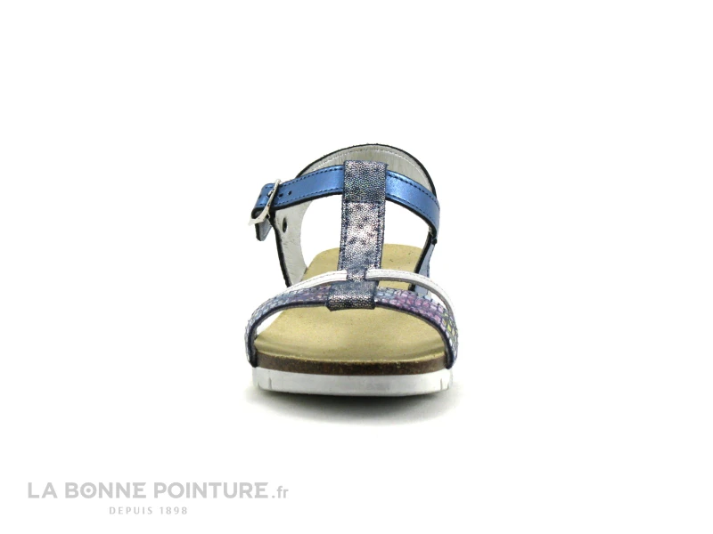 Bopy EPONA - Marine - Argent - Sandale Fille 2 Bopy EPONA - Marine - Argent - Sandale Fille – Image 2