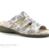 Sweet R MALDONI Multicolore - Mule Femme Bride Velcro