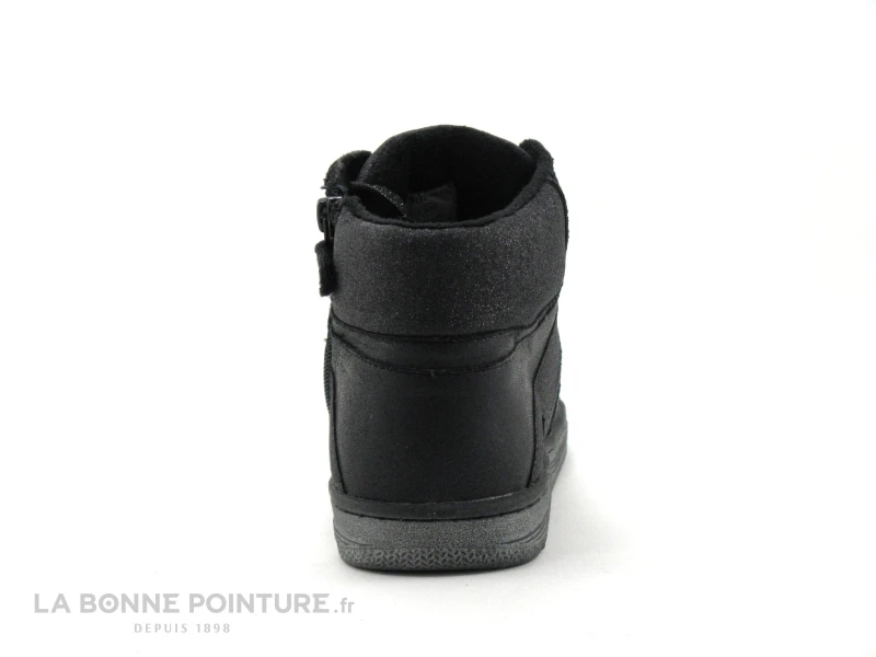 Kickers LOWELL Noir Brillant - 739352-30 - Basket Montante 4 Kickers LOWELL Noir Brillant - 739352-30 - Basket Montante – Image 4