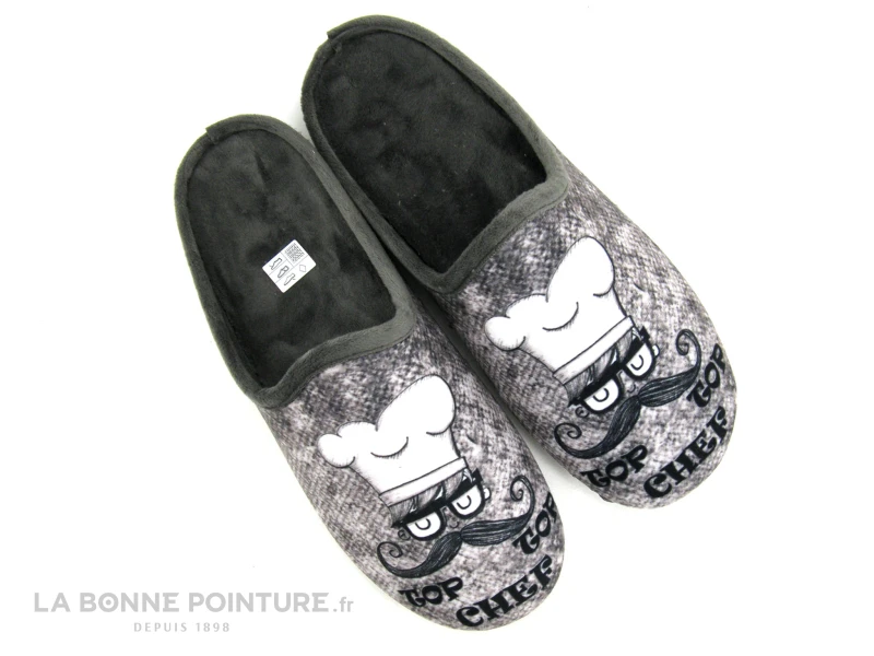 Maison Espadrille 6741 TOP CHEF - Pantoufle Mule Homme 2 Maison Espadrille 6741 TOP CHEF - Pantoufle Mule Homme – Image 2