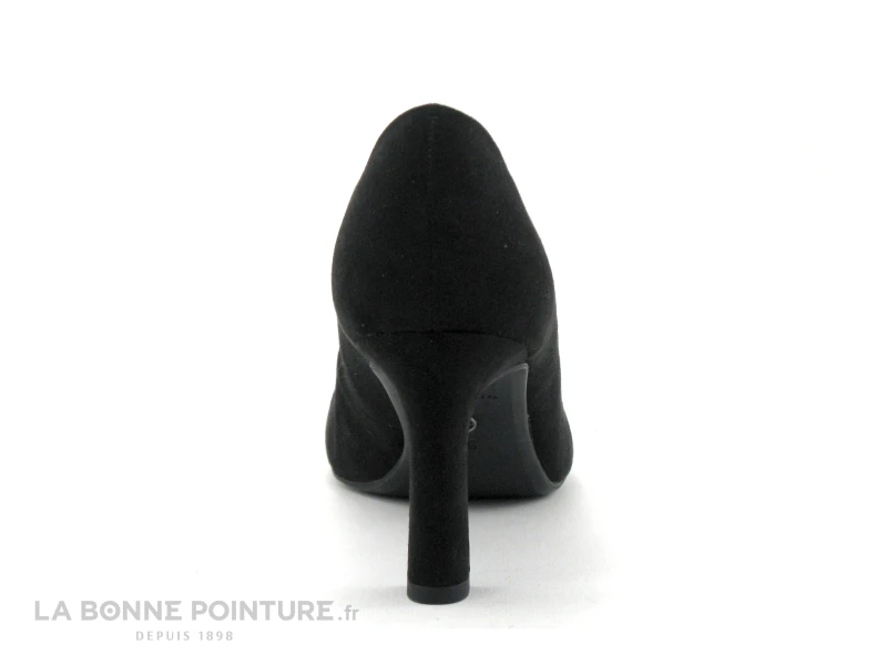 Tamaris 1-22405-27 Black - Escarpin Velours Noir - Talon Haut 4 Tamaris 1-22405-27 Black - Escarpin Velours Noir - Talon Haut â Image 4