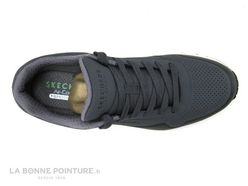 Skechers UNO TIMELINE Gris Noir - Basket Homme 6 Skechers UNO TIMELINE Gris Noir - Basket Homme – Image 6