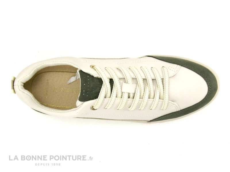 Marco Tozzi 2-23703-29 Cream Olive Comb - Basket Mode Femme 6 Marco Tozzi 2-23703-29 Cream Olive Comb - Basket Mode Femme – Image 6