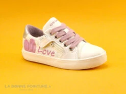 Geox SP GISLI J024NB Blanc Rose Love - Basket Fille -Magasin De Chaussures cd24607c73b9e66c561f35ea11d5d5ef img 1762.jpg 144714