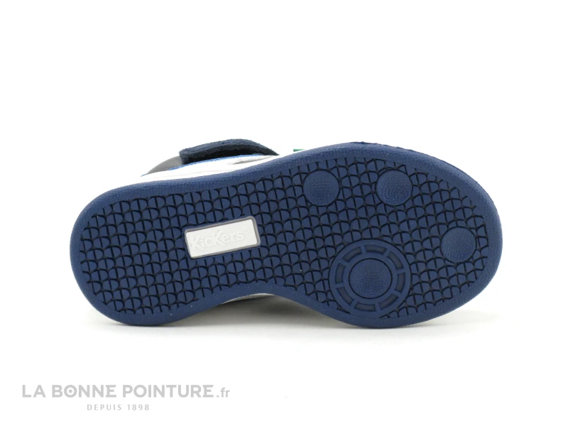 Kickers BILBON BB MID - Marine Bleu Blanc - Basket Montante GARCON 7 Kickers BILBON BB MID - Marine Bleu Blanc - Basket Montante GARCON – Image 7