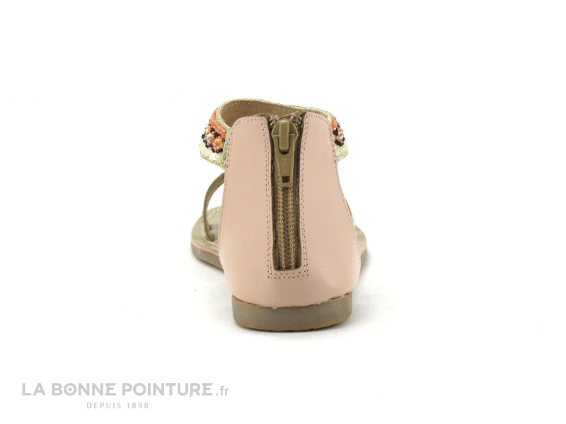 Wipop IDOBA Rose - Perles - Sandale Fille Avec Zip 3 Wipop IDOBA Rose - Perles - Sandale Fille Avec Zip – Image 3