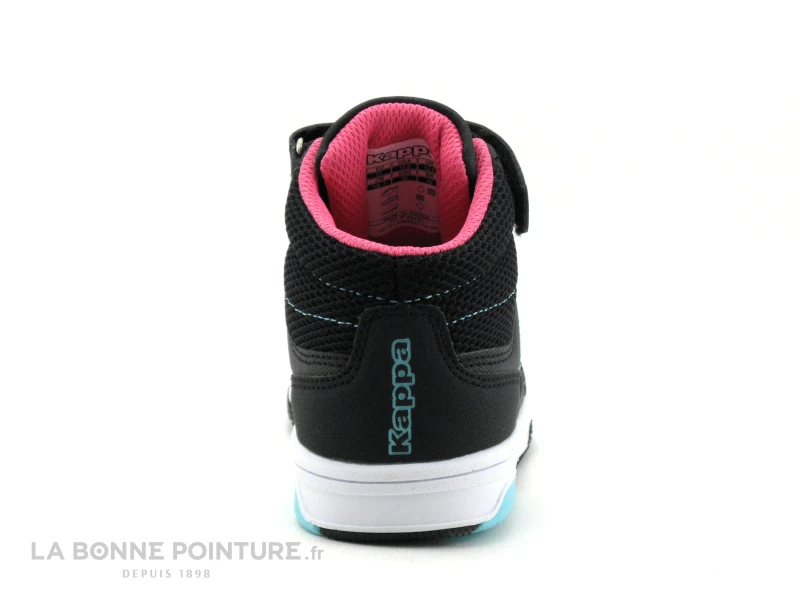 Kappa KASH Black Azur 3112XSW - Basket Montante GARCON 4 Kappa KASH Black Azur 3112XSW - Basket Montante GARCON – Image 4