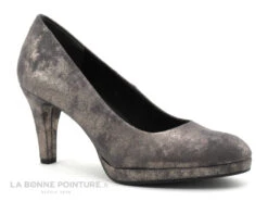 Devant 12 Marco Tozzi - 2-22428-29 Dark Grey Metal - Escarpin