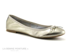 Marco Tozzi Premio 2-22122-22 Platinium - Ballerine Cuir Or